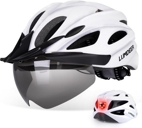 Fahrradhelm mit visier und - mit,