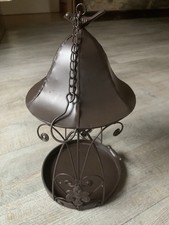 Vogelhäuschen, Vogelfutterstation, Vogelfutterhaus, Futterhaus, hängend, Metall