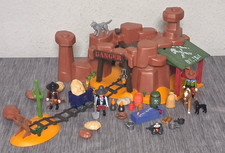 Playmobil 5246 Goldmine mit Sprengkiste Felsen Gold zu Western ACW PRÄRIE*DFRA*