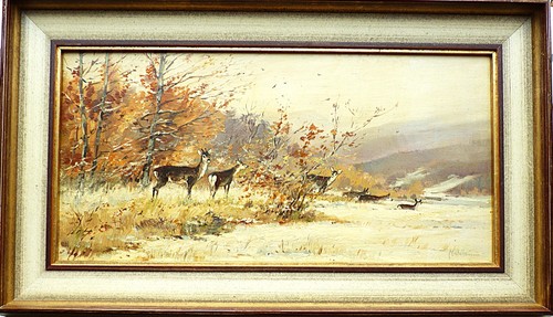ölgemälde auf holz - auf, im