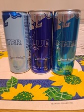 3 Ungeöffnete Dosen Red Bull