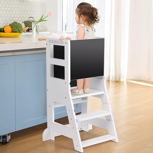 Kinderhocker mit kreidetafel - kinderhocker,