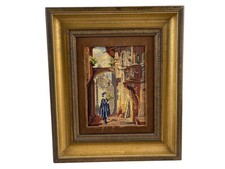 Wandbild Stickerei Carl