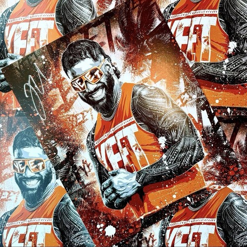 Wwe jey uso autogrammkarte - wwe,