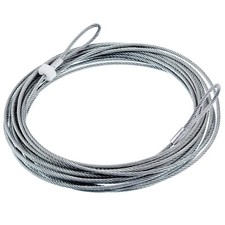 Huck | Ersatz Stahlseil | Ersatzteile | Seil | 4 mm stark | Volleyball | Sport