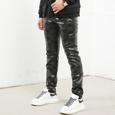 Herren Tarnfarbe Kunstleder