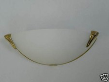 Wandleuchte Style Wand Lampe Glas Messing  Halogen Wand-Treppen-Beleuchtung 