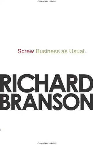 Screw business usual - business, as