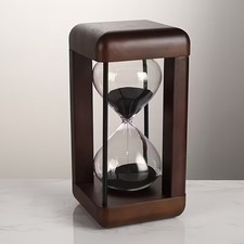 60 Min Holz Sanduhr Küchenuhr Küchentimer Kurzzeitmesser Küchenwecker Eieruhr