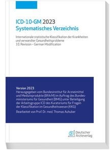 Icd 2023 systematisches - icd-10-gm,