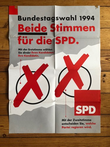 Spd wahlplakat 1994 - wahlplakat,