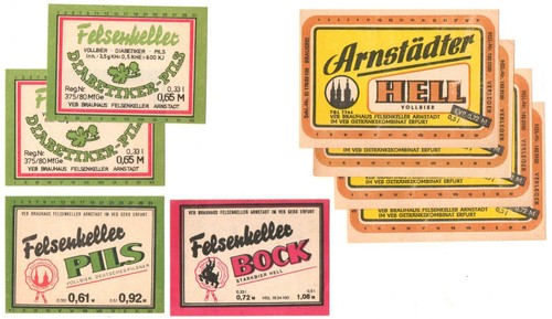 Ddr bieretiketten - ddr, 8