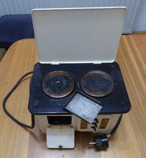 Elektrischer Puppenherd Kinderherd | Efzet VEB Metallspielwaren Zöblitz DDR 50er