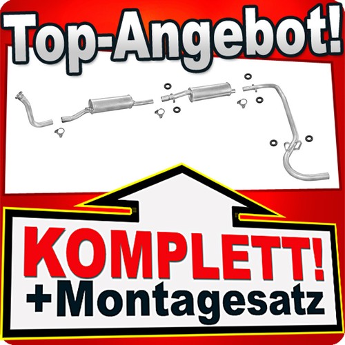 Auspuff für fiat - fiat, 2.5