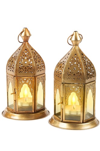 2er set orientalische laterne - 2er,