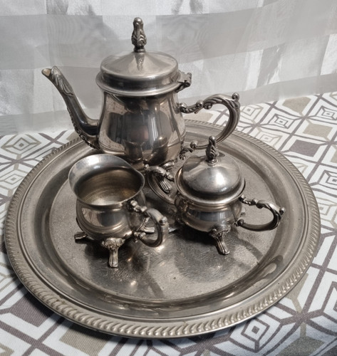 Schönes vintage teekanne - schönes,