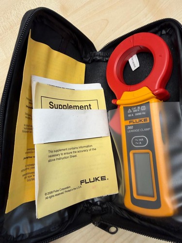 Leckstromzange fluke 360 - leckstromzange,