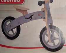 NEU Kinder Laufrad Holzlaufrad