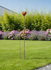 Edelrost Gartenstecke aus