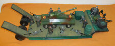 NVA Pontonbrücke mit Holz Panzer 15 DDR Masse Soldaten Kienel Militaria Diorama