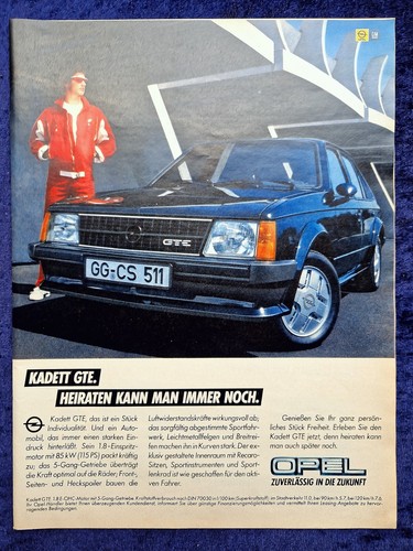 Opel kadett gte originale - opel,
