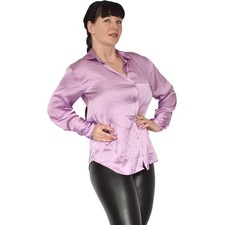 ZARA* weiche Glanz Satin Bluse* M-L * glatt glänzendes Oberteil* Shirt Tunika