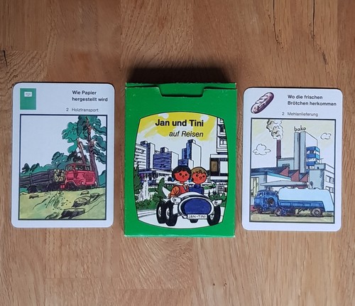 Ddr kartenspiel jan und - ddr, tini