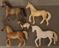 Schleich/AraberStute/Araber Mystery/AchalTekkinerHengst/AndalusierStut/Falabella