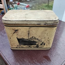 Blechdose Kaffee Schiff