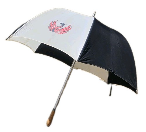 Vintage golf regenschirm - golf,