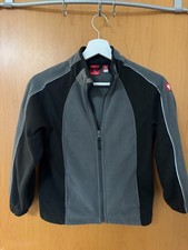 Engelbert Strauss Jacke Fleece 122/128 Fleecejacke Grau Schwarz