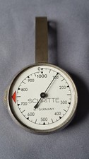 Schrittzähler analog "Schritte" W. Germany Pedometer Kilometerzähler vintage
