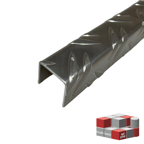Aluminium profil riffelblech - aluminium,