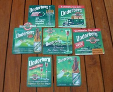 Konvolut Werbeartikel Underberg Flasche 1989 Kartons Blechdose 2005