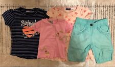 Baby Klamotten 4er Paket Sommer Mädchen Gr. 74/80