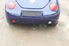 VW New Beetle 9C Stoßstange hinten Stoßfänger blau lila LG5T Heckstoßfänger