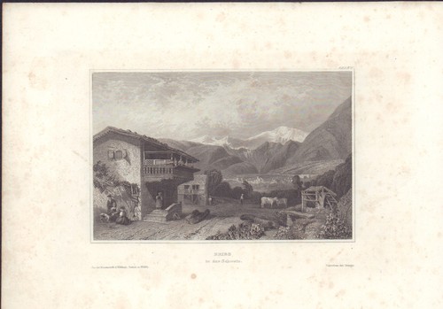 Brieg stahlstich von 1834 - von, in