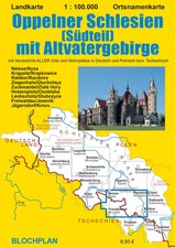 Landkarte oppelner schlesien - oppelner,