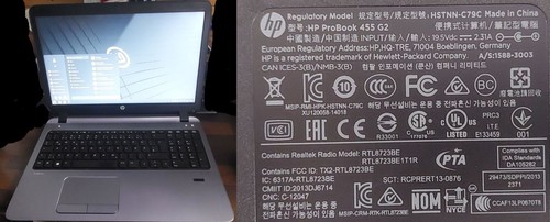Probook 455 notebook - hp, g2