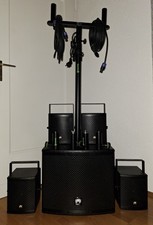 Omnitronic Molly Set mit 4 Satelliten (inkl. weiterem Zubehör)