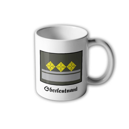 Nva utv oberleutnant tasse - utv,