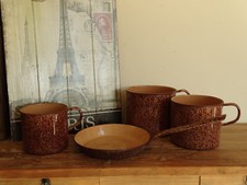 S3770 Konvolut Emaille Töpfe