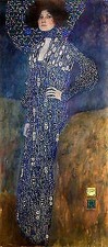Bildnis Emilie Flöge Jungendstil Secession Frauenbild Gustav Klimt A3 045