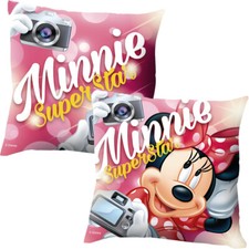 Kissen Minnie Maus Dekokissen 40x40 cm Kopfkissen Kinder Disney