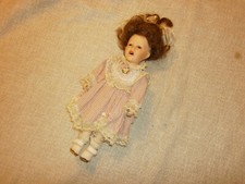 Sammler Puppe Porzellan, 30 cm,  Selten, Antik, Einzigartig, Geschenkidee!/12