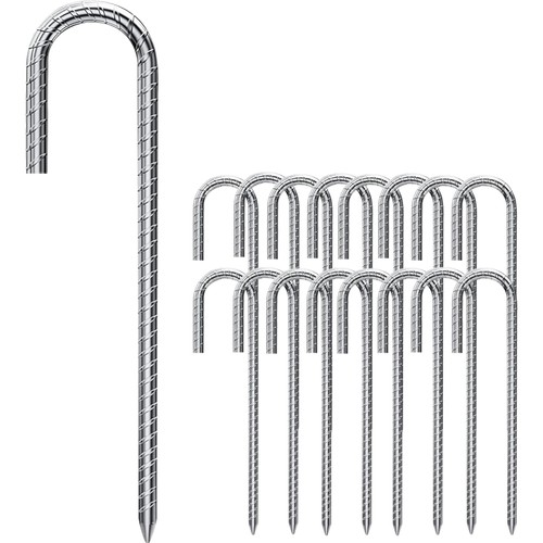 Bodenanker typ 30cm verzinkt - j-typ,