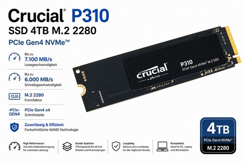 Crucial p310 ssd - p310,