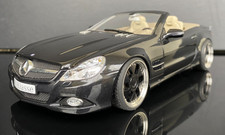 MERCEDES SL MAE Cabrio  R230 1:18 Umbau Tuning KL echt Alufelgen Tuning