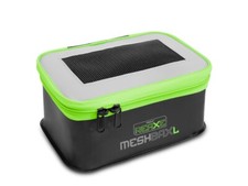 Angeln Maden Wurm Köder Pellets Futter Box Tackle EVA-Tasche Delphin MeshBAX L