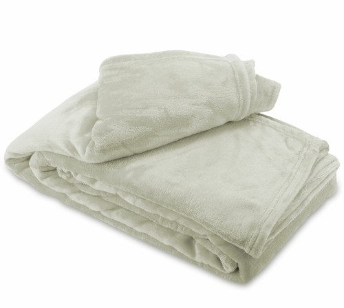 Kuscheldecke grau wolldecke - kuscheldecke,